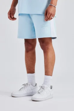CLO-BOT 86 Varsity Jersey Short - Light Blue