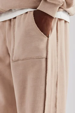CLO-BOT-TRO Acid Exposed Seam Jogger - Stone