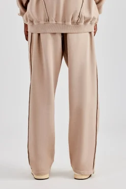 CLO-BOT-TRO Acid Exposed Seam Jogger - Stone