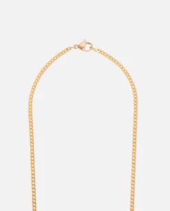 JWL-NECK Beware Bone Necklace - Gold