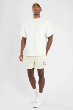 CLO-BOT C Mesh Shorts - Cream