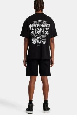 CLO-BOT-DEN Carpenter Denim Short - Black