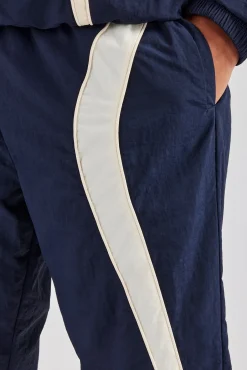 CLO-BOT-TRO CCC Nylon Cuffed Jogger - Navy Blue