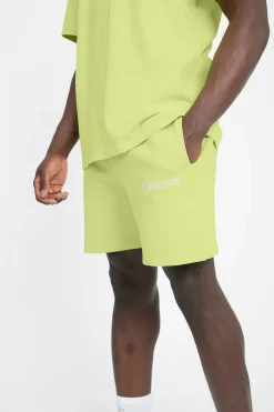 CLO-BOT Cernucci Embroidered Shorts - Lime