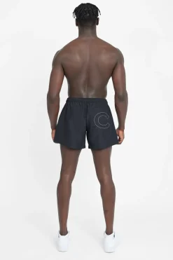 CLO-SWIM Cernucci Logo Swim Shorts - Black