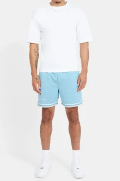 CLO-BOT Cernucci Mesh Short - Blue