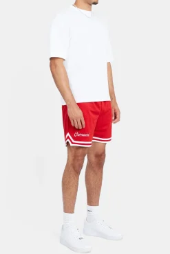 CLO-BOT Cernucci Mesh Short - Red