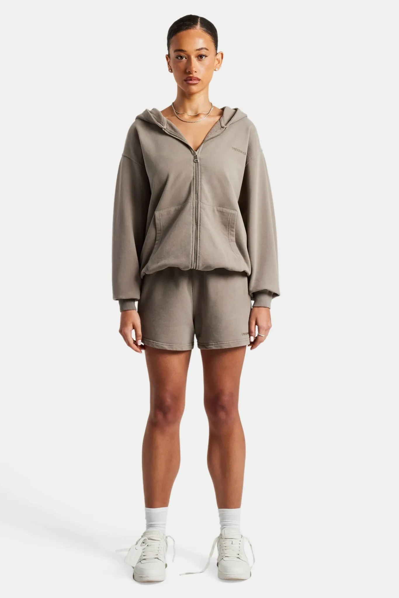 Women CLO-BOT Cernucci Shorts - Taupe