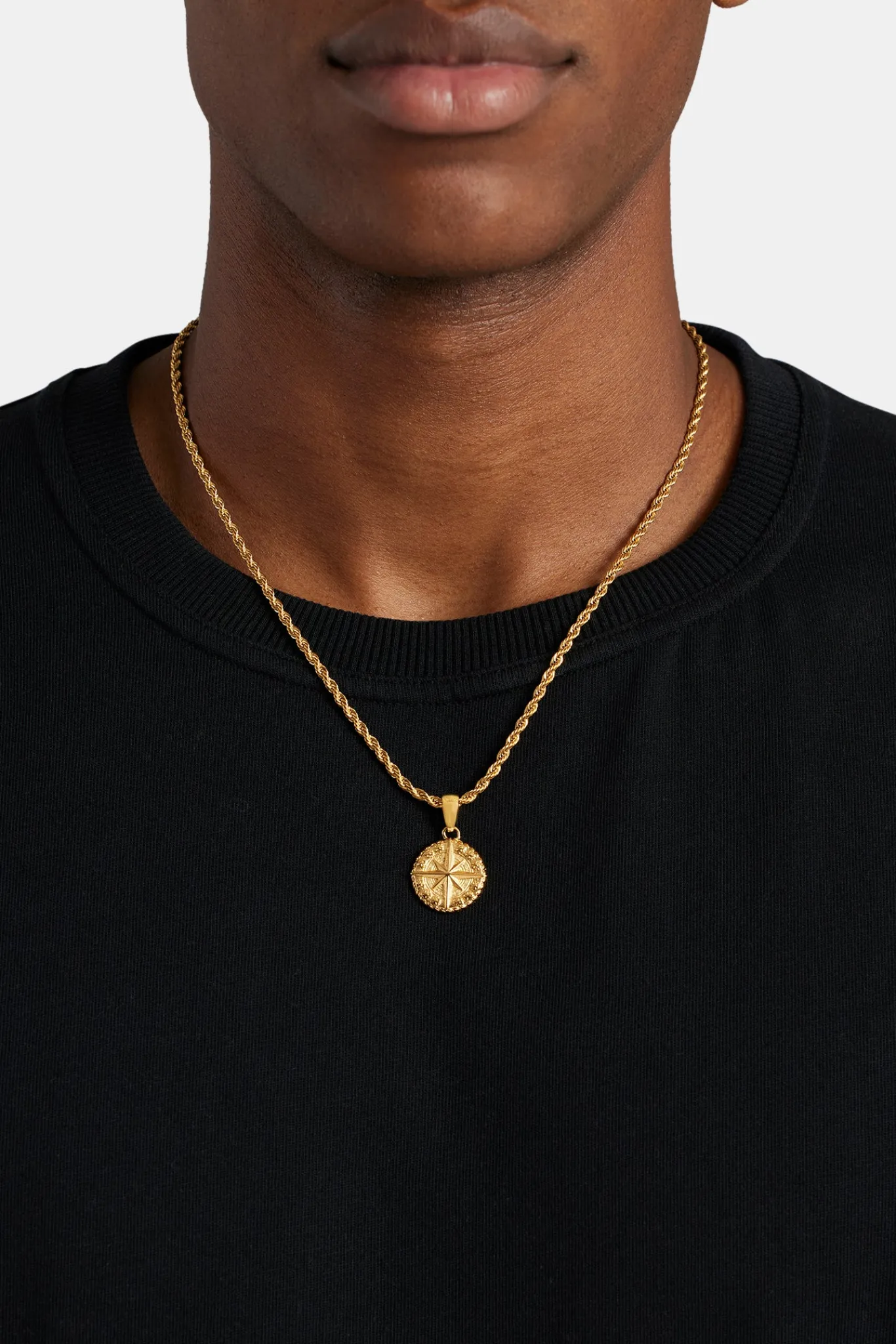 JWL-PEND Compass Pendant - Gold