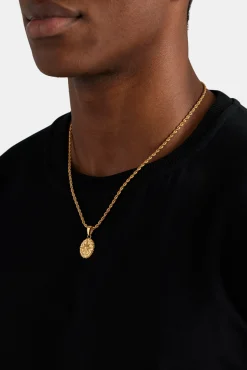 JWL-PEND Compass Pendant - Gold