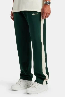 CLO-BOT-TRO Contrast Panel Track Pant - Forest