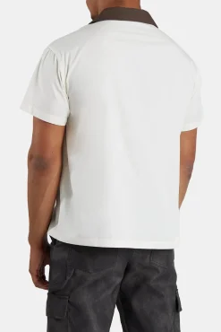 CLO-TOP-SHIR CRNC Boxy Bowling Shirt - Ecru