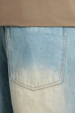 CLO-BOT-DEN Denim Bermuda Jorts - Bleach Wash
