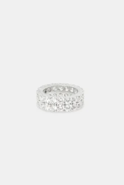 JWL-RNG Double Row Iced Ring