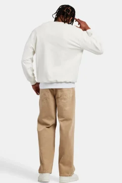 CLO-TOP-HS-SWE Embellished C Sweatshirt - Off White