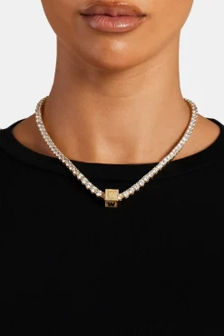 Women JWL-PEND Gold Plated Iced W Letter Block Pendant