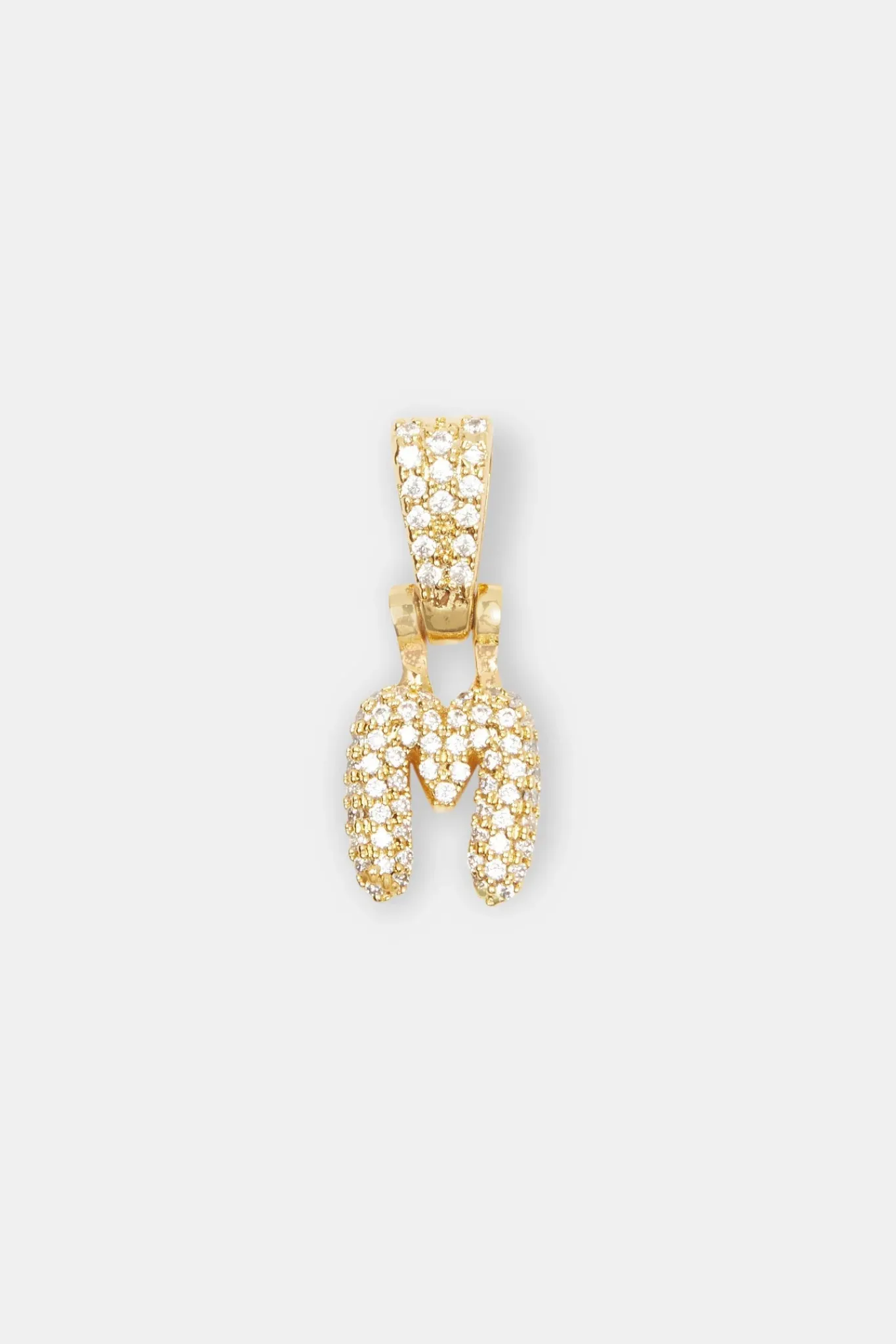 Women JWL-PEND Iced Mini Bubble Pendant - Gold