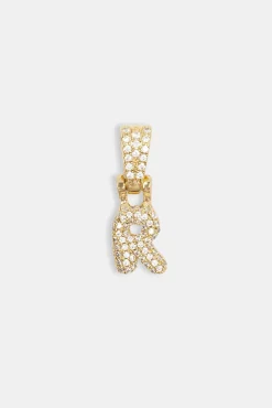Women JWL-PEND Iced Mini Bubble Pendant - Gold