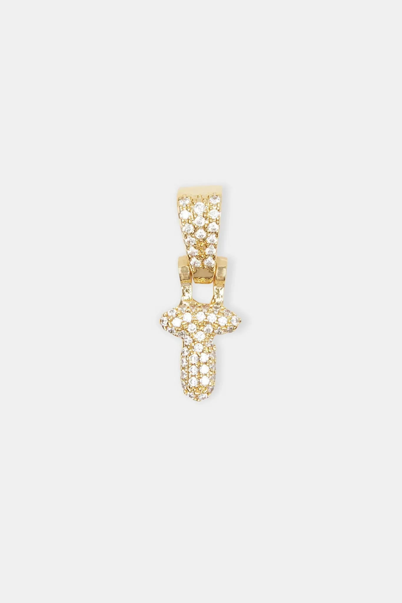 Women JWL-PEND Iced Mini Bubble Pendant - Gold