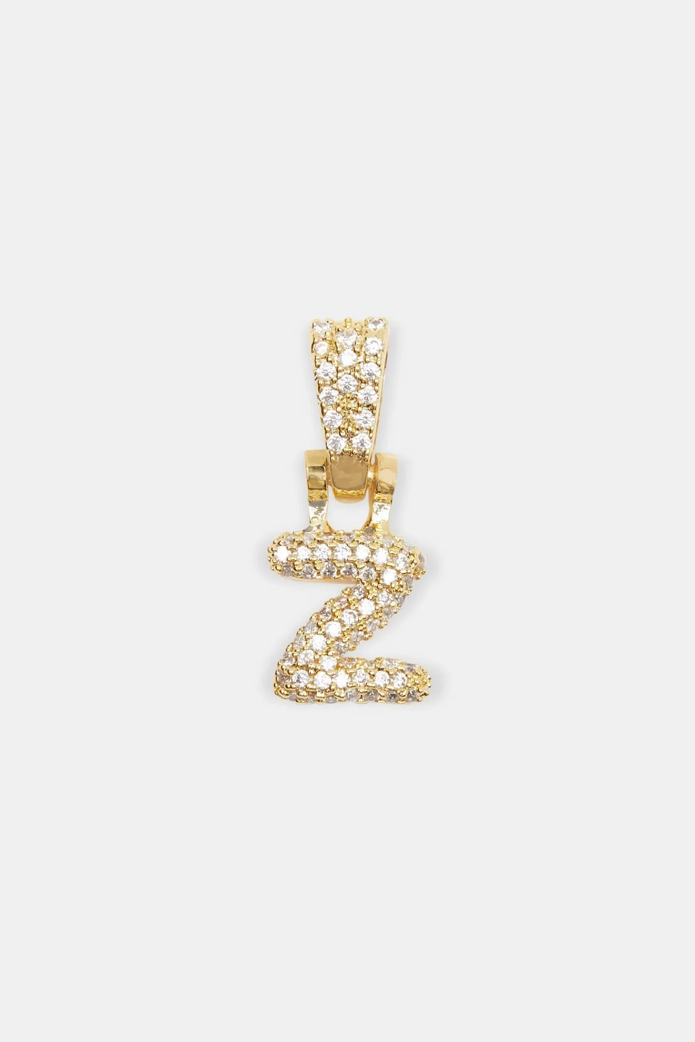 Women JWL-PEND Iced Mini Bubble Pendant - Gold