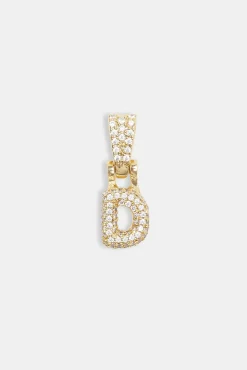Women JWL-PEND Iced Mini Bubble Pendant - Gold