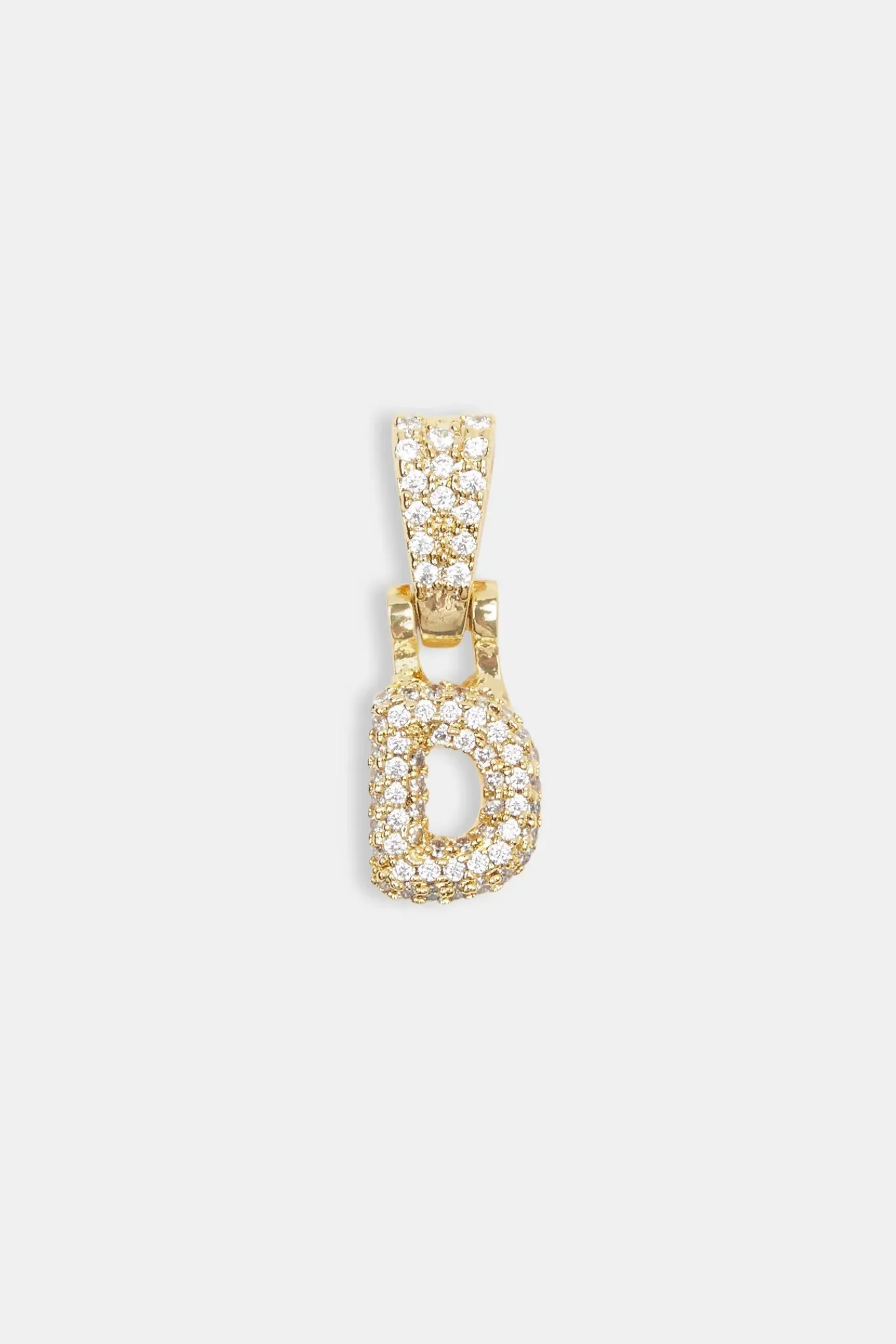 Women JWL-PEND Iced Mini Bubble Pendant - Gold