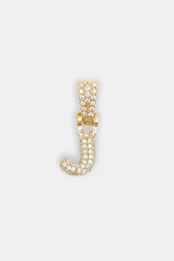 Women JWL-PEND Iced Mini Bubble Pendant - Gold