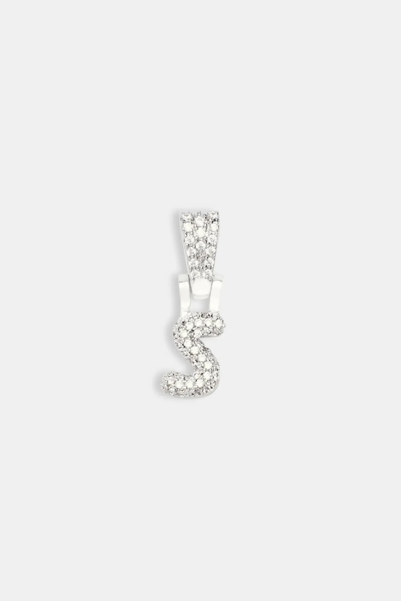 Women JWL-PEND Iced Mini Bubble Pendant - White