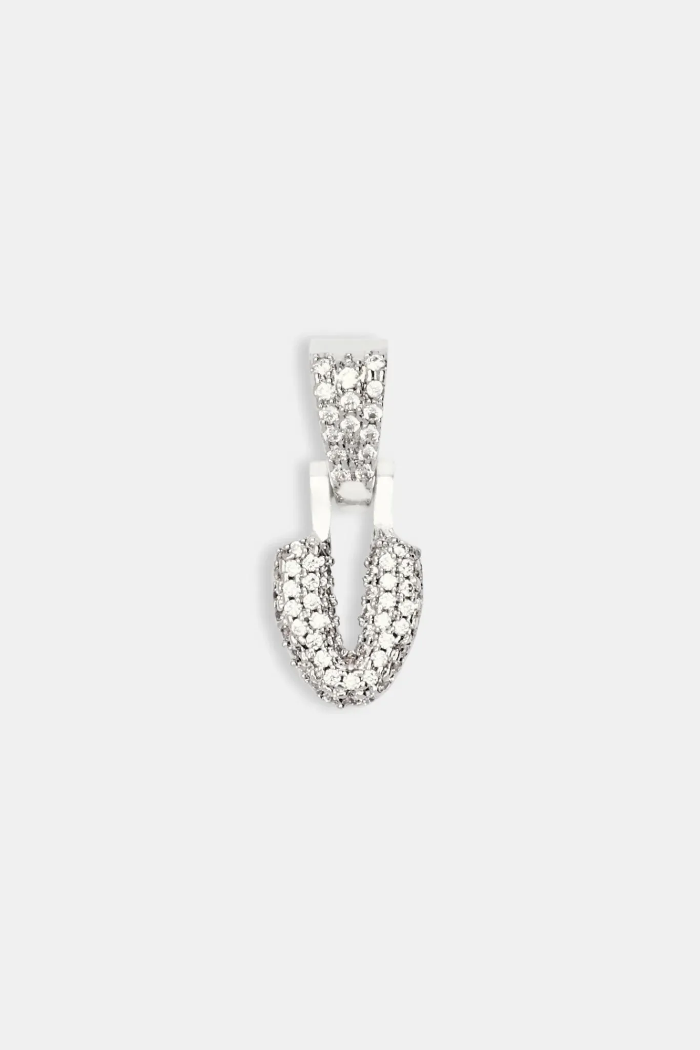 Women JWL-PEND Iced Mini Bubble Pendant - White