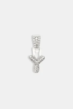 Women JWL-PEND Iced Mini Bubble Pendant - White