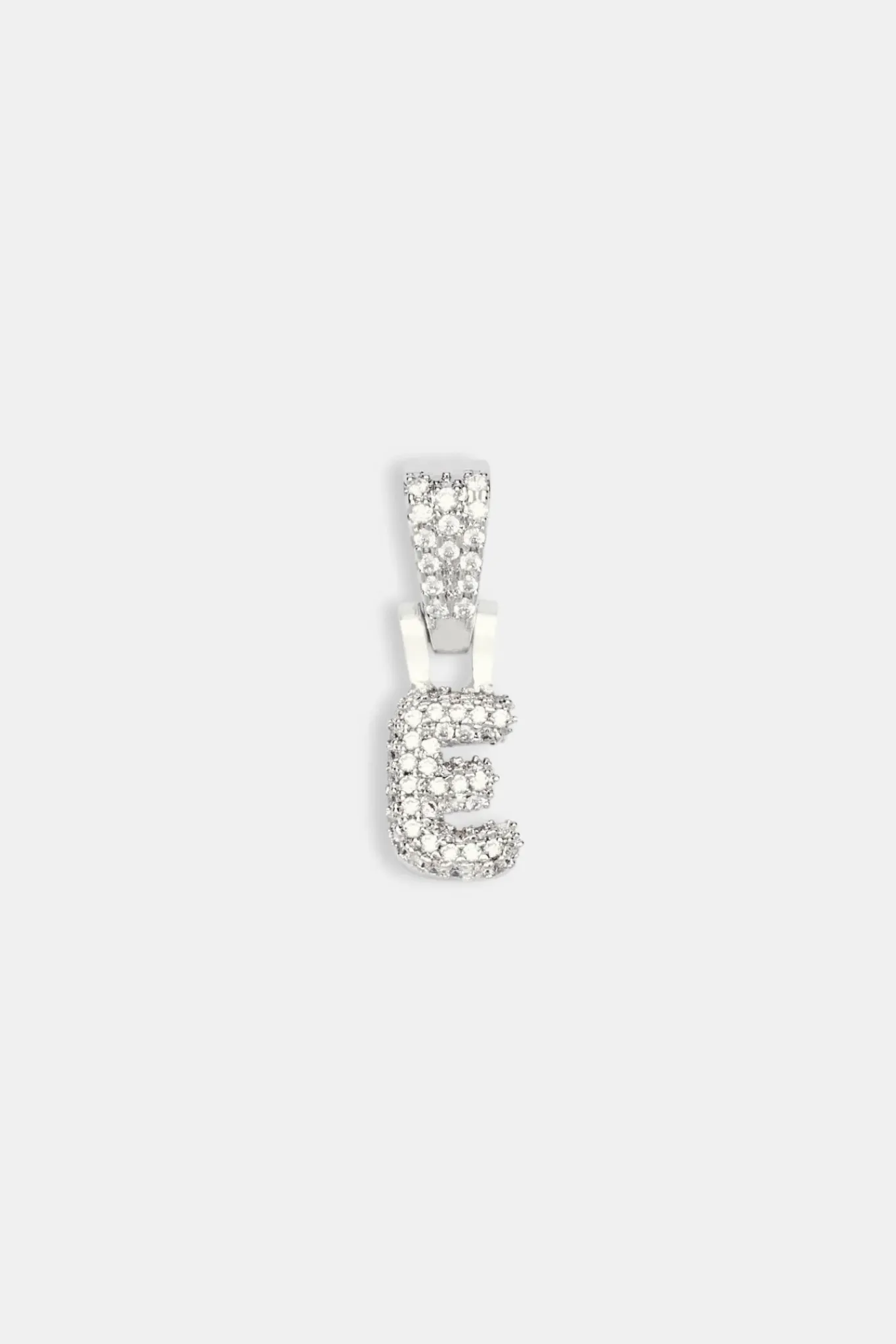 Women JWL-PEND Iced Mini Bubble Pendant - White