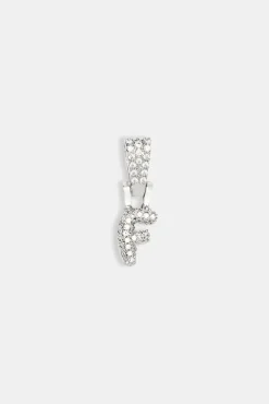 Women JWL-PEND Iced Mini Bubble Pendant - White