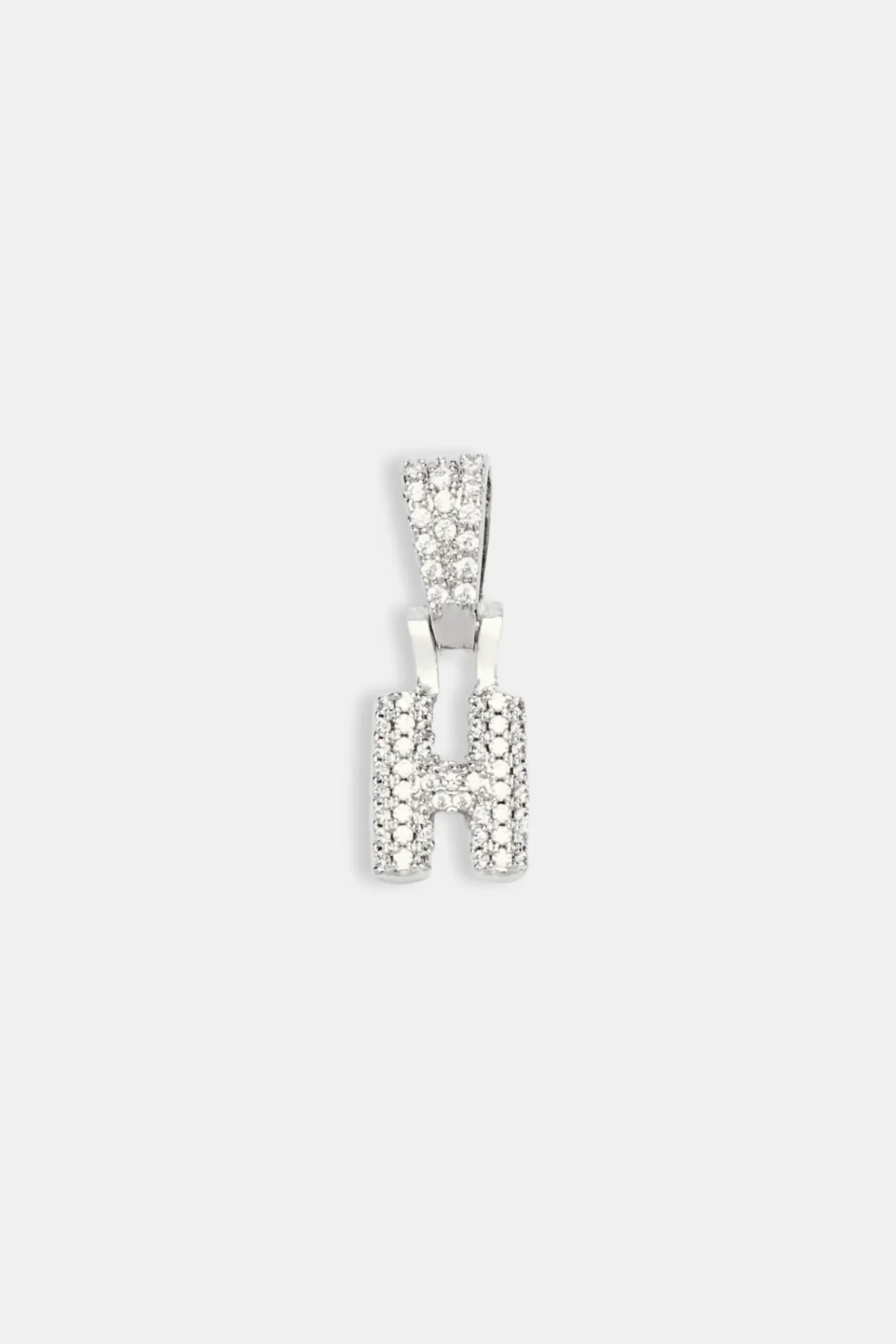 Women JWL-PEND Iced Mini Bubble Pendant - White