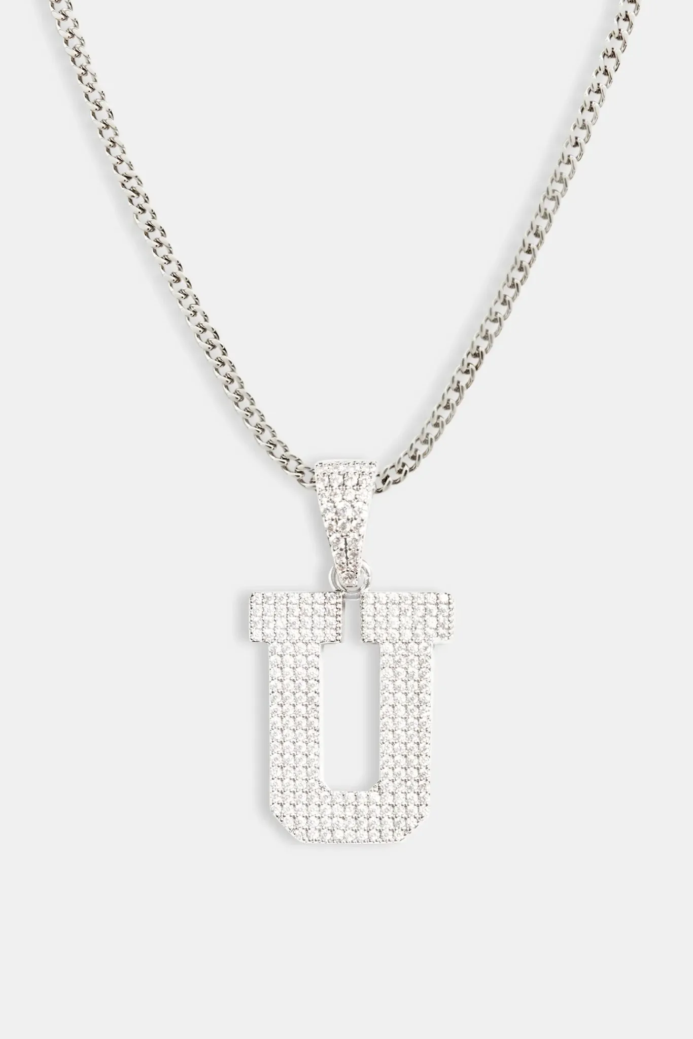 JWL-PEND Iced U Pendant
