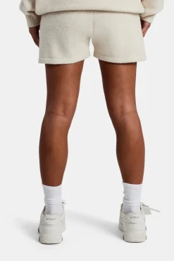 Women CLO-BOT-KTW Knitted Short - Oatmeal