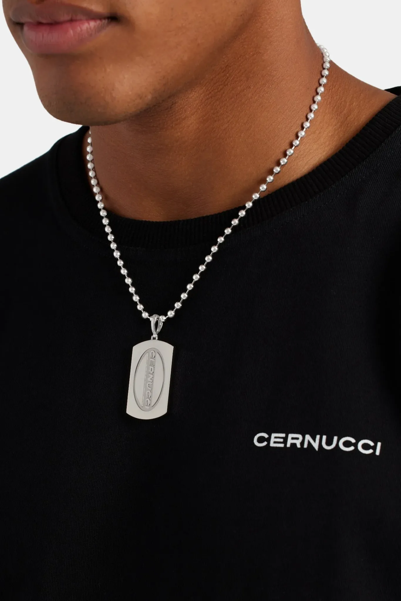 JWL-PEND Logo Polished Dog Tag