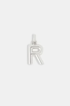 Women JWL-PEND Mini Polished Balloon Letter Pendant - 20mm