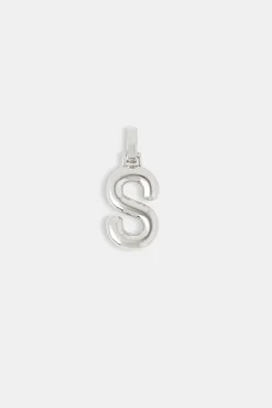 Women JWL-PEND Mini Polished Balloon Letter Pendant - 20mm