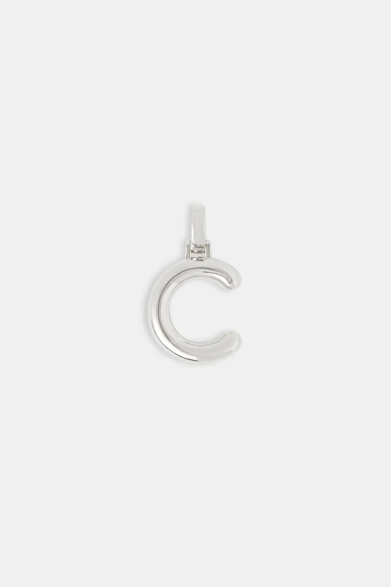 Women JWL-PEND Mini Polished Balloon Letter Pendant - 20mm