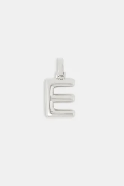 Women JWL-PEND Mini Polished Balloon Letter Pendant - 20mm