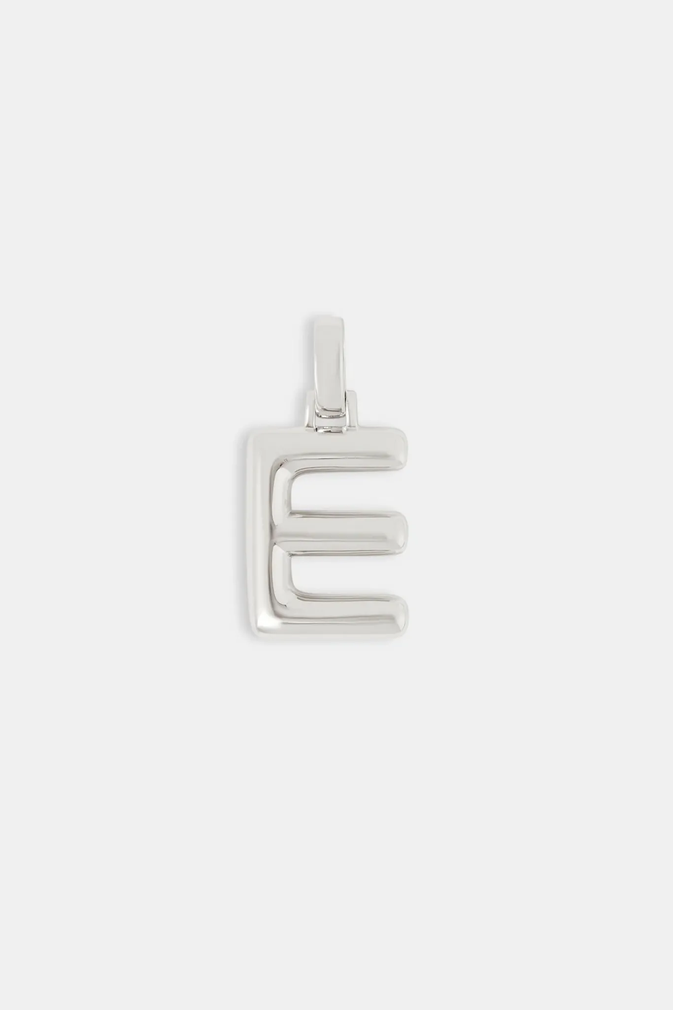 Women JWL-PEND Mini Polished Balloon Letter Pendant - 20mm