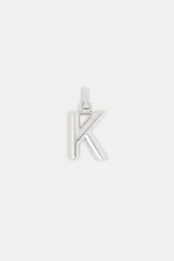 Women JWL-PEND Mini Polished Balloon Letter Pendant - 20mm