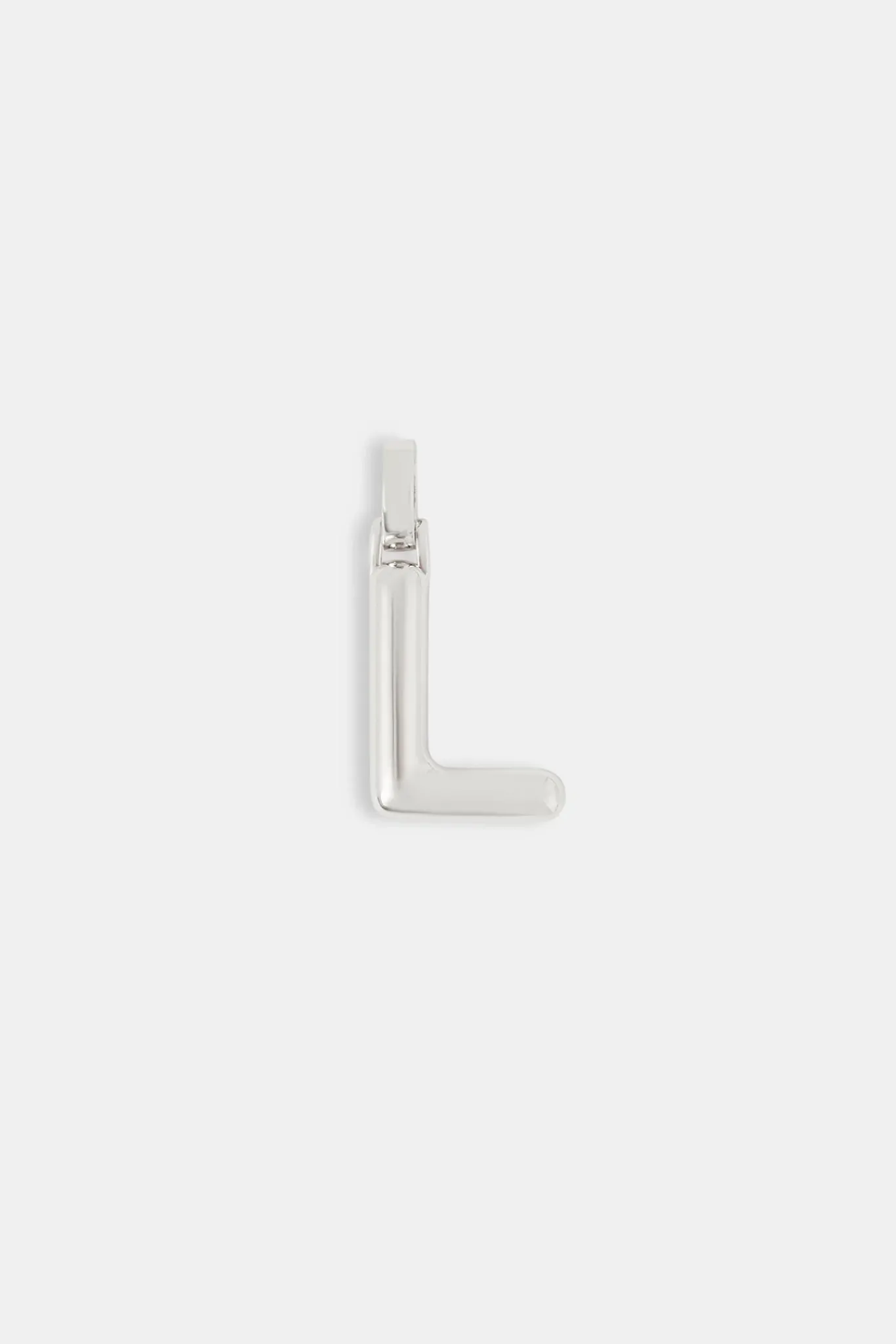 Women JWL-PEND Mini Polished Balloon Letter Pendant - 20mm