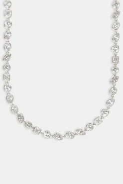 JWL-CHN Mixed Shape Gem Chain - 8mm