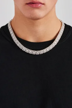 JWL-CHN 12mm Clustered Tennis Chain