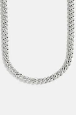 JWL-CHN 8mm Iced Cuban Link Chain