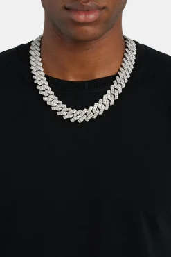 JWL-CHN 19mm Iced Prong Link Chain