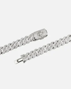 JWL-CHN 10mm Iced Prong Link Chain