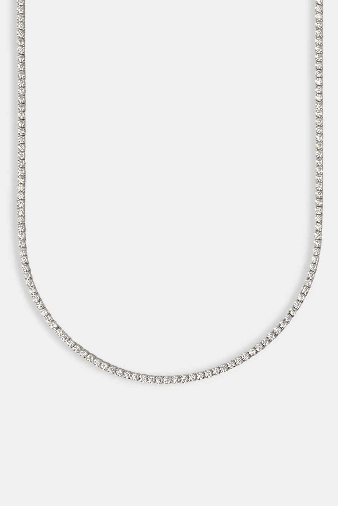 Women JWL-BUND 2.5mm Moissanite Micro Tennis Chain & Bracelet