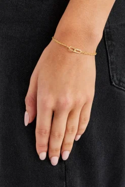 Women JWL-BRA 10mm Multi Iced Link Bracelet
